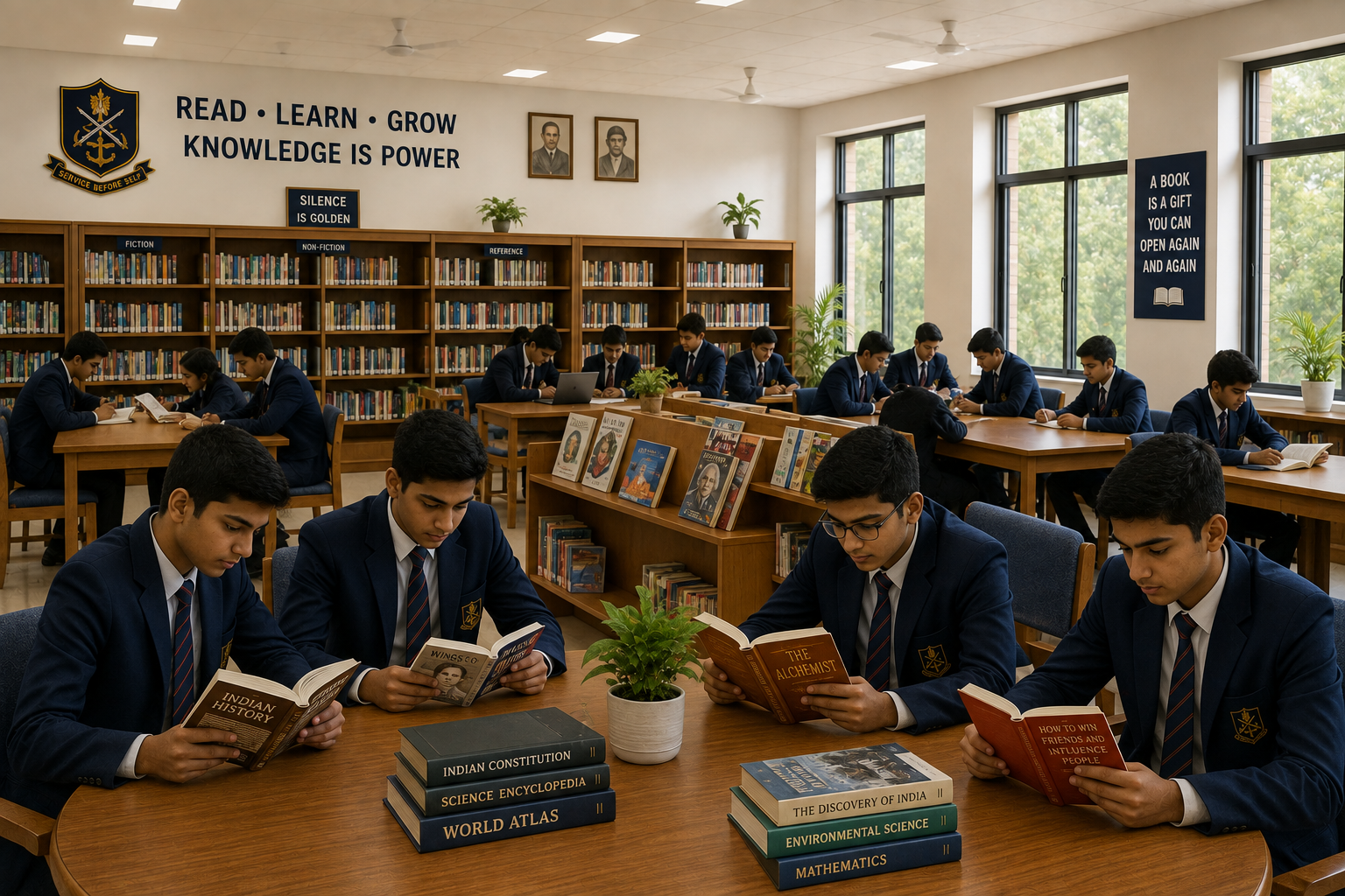 Academic activities at Sainik School Ambikapur