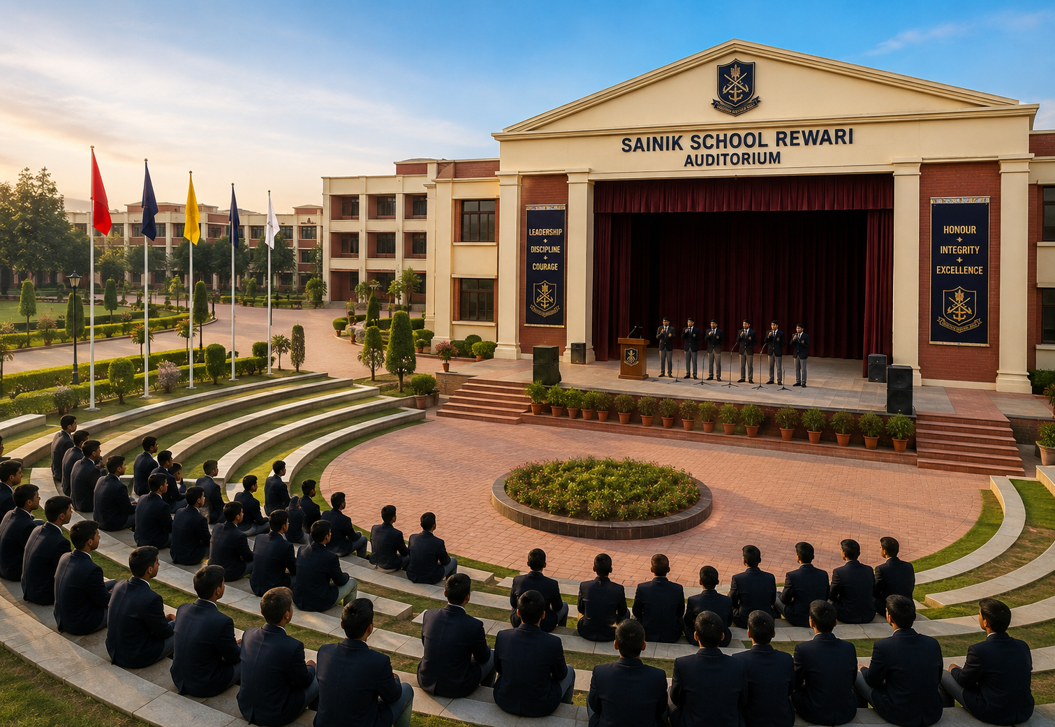 Sports activities at Sainik School Ambikapur