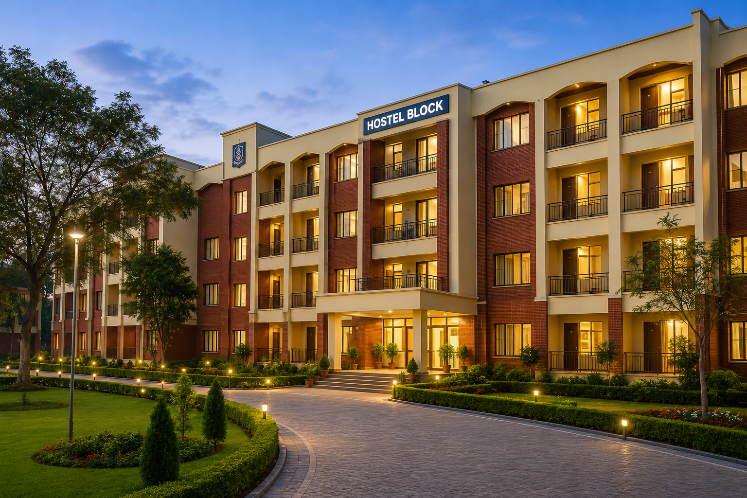 Residential hostel at Sainik School Ambikapur